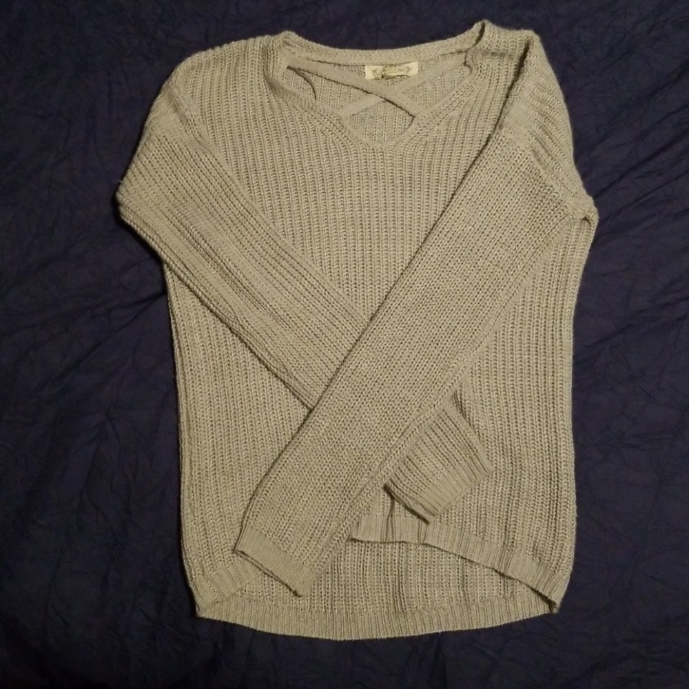 ♡ 2 FOR 20 SHIP FREE Gray sweater
